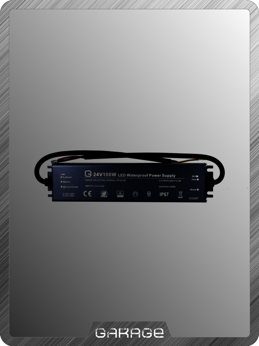 Блок Питания Garage D-24В-60Вт IP67 Блок Питания Garage D-24В-60Вт IP67