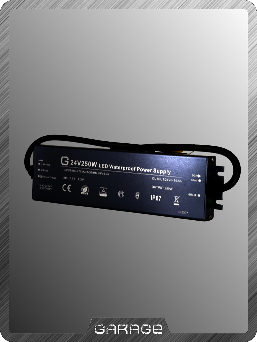 Блок Питания Garage D-24В-250Вт IP67 Блок Питания Garage D-24В-250Вт IP67