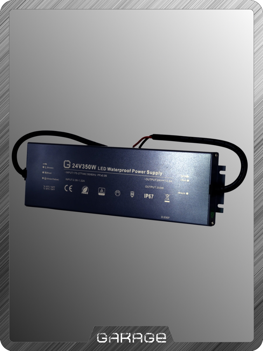 Блок Питания Garage D-24В-350Вт IP67 Блок Питания Garage D-24В-350Вт IP67