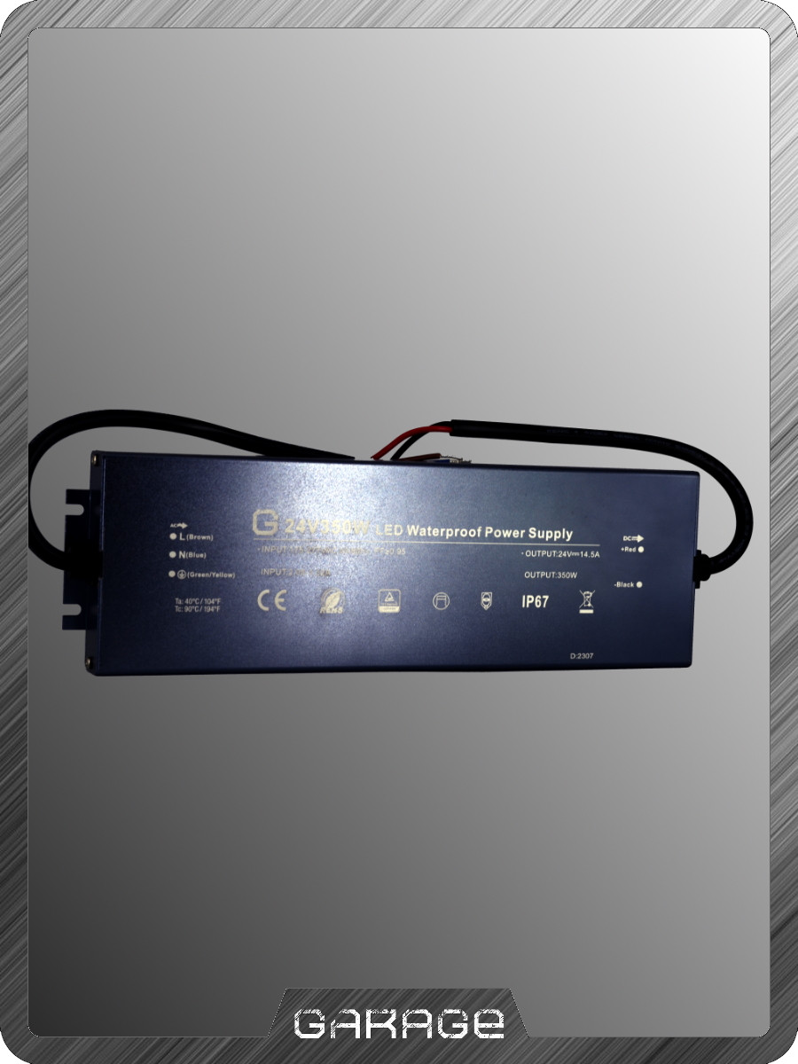 Блок Питания Garage D-24В-350Вт IP67 Блок Питания Garage D-24В-350Вт IP67
