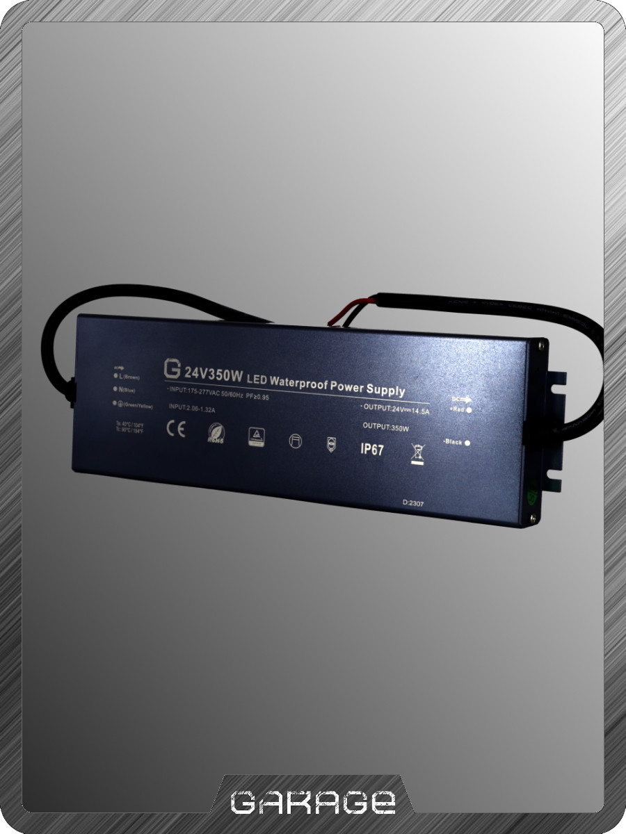 Блок Питания Garage D-24В-350Вт IP67 Блок Питания Garage D-24В-350Вт IP67