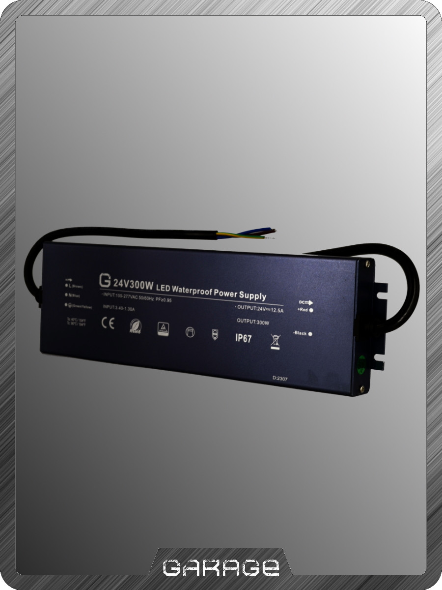 Блок Питания Garage D-24В-350Вт IP67 Блок Питания Garage D-24В-350Вт IP67