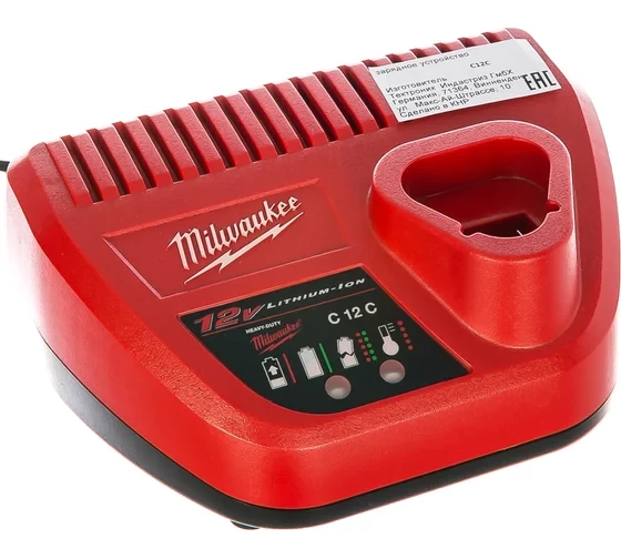 Зарядное устройство Milwaukee C12C Зарядное устройство Milwaukee C12C