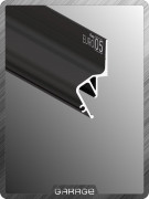 Flexy EURO 05 Стеновой профиль с теневым зазором