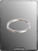 Переходное кольцо для торцовки Серебро